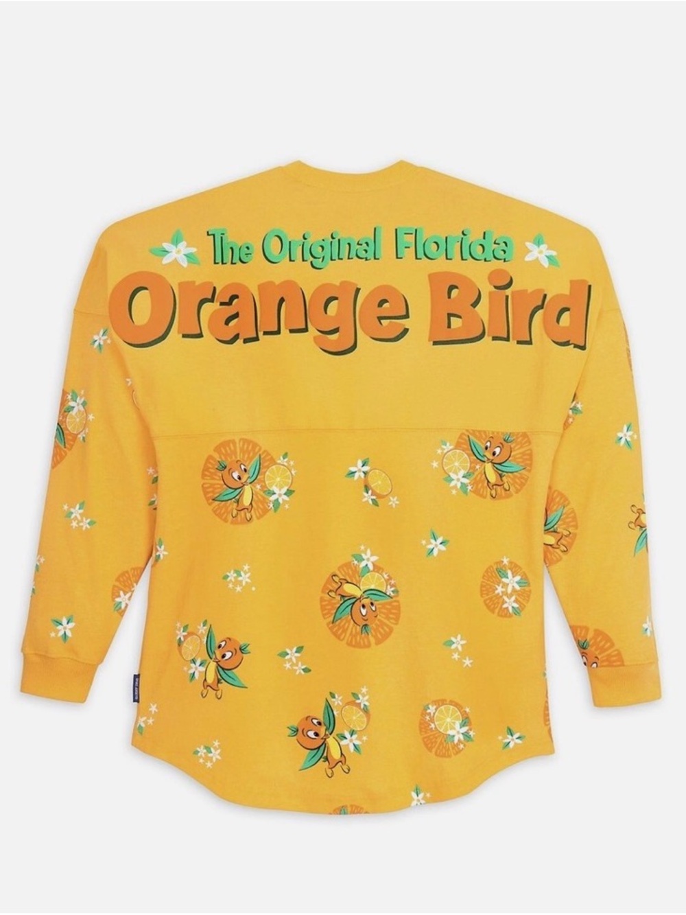 Disney Parks Epcot 2022 Flower & Garden Orange Bird Spirit Jersey Adult XS